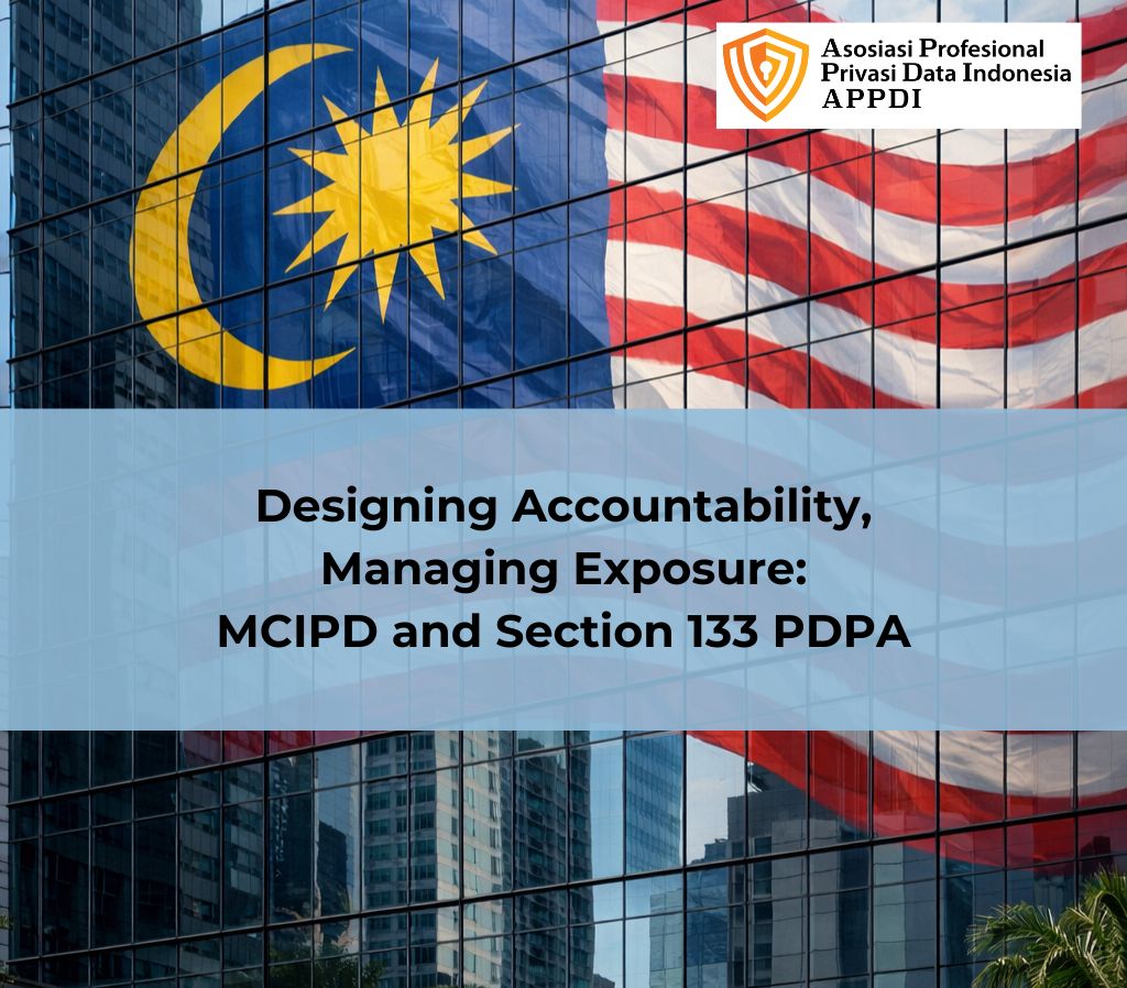 Designing Accountability, Managing Exposure: MCIPD and Section 133 PDPA